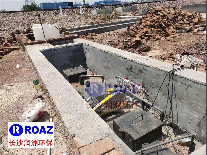 一體化生活污水處理設備在鐵路車站使用中！